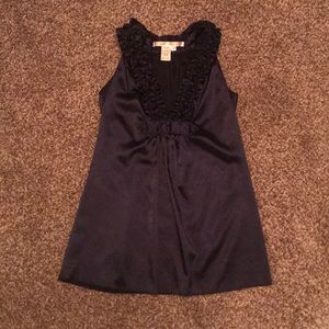 Ladies Sleeveless Tuxedo Shirt